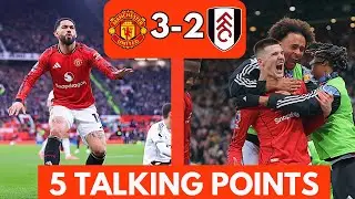 Casemiro Dominates & Sesko Finishes It | Man United 3-2 Fulham