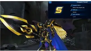 Soloing and Getting S Rank in Mugendramon Dungeon with AOA - Digimon Masters Online