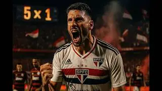 Calleri IMPAR&Aacute;VEL! Hat-Trick, Goleada 5x1 e Humilha&ccedil;&atilde;o do S&atilde;o Paulo no Flamengo | eFootball 2026