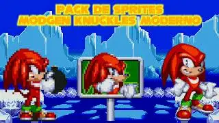 Pack De Sprites Modgen Knuckles Moderno 