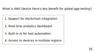 AWS Device Farm - Quiz