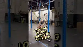 LOW Ring KIPPING Muscle Up #muscleup #ringmuscleup #rxgymnastics
