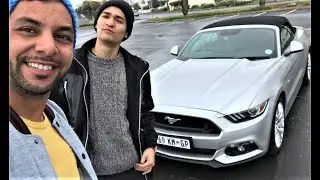 Scaring Mark Fitzgibbon in a FORD MUSTANG!