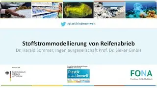 Stoffstrommodellierung von Reifenabrieb - Dr. Harald Sommer, Ingenieurgesellschaft Dr. Sieker GmbH