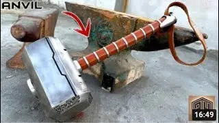 Turning an Old ANVIL into a Heavy THOR'S HAMMER