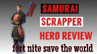 New Samurai Scrapper Fortnite Save the World Starter Pack Review