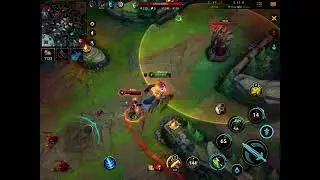 League Of Legends Wild Rift Battle S2 Ep 56 Warwick vs Riven (New skin Riven)
