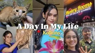 A day in my life| Mystery Rooms - meeting friends| Fun Saturday📍 Kolkata