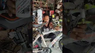 How to install a Bottle holder in an Addo Speed X mtb bicycle #shorts