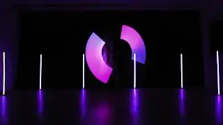 LED Poi Show Simone Fluhr