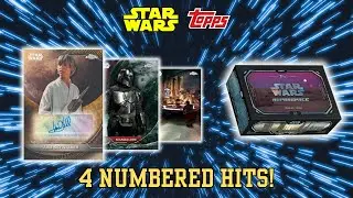 2025 Topps Star Wars Hyperspace Hobby Box Opening (4 Numbered Parallels!)