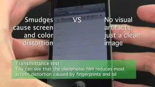 【Green Onions Supply】 Oleophobic Screen Protector Demonstration