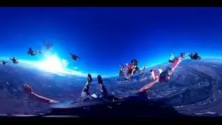 Skydive Ogden group round injected with 360 magic