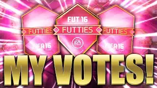 FIFA 16 FUTTIES PINK CARDS!!! MY VOTES!! FIFA 16 ULTIMATE TEAM