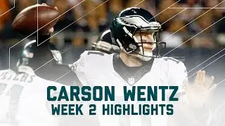 Every Carson Wentz Throw | Eagles vs. Bears | NFL Week 2 Player Highlights