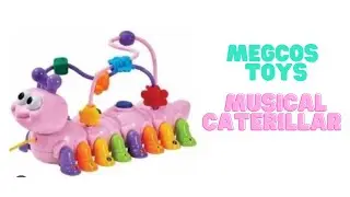 Megcos Toys Musical Caterpillar #kids #nurseryrhymes #toysforkids
