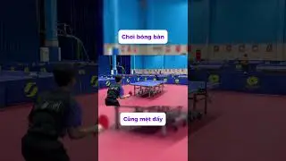 A desperate save showing pure determination #thethao #tabletennis  #pingpong #thethao #sports