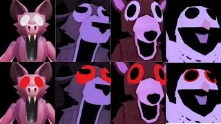 New Hungry Bat Vs Hungry Ram Vs Hungry Owl Vs Hungry Deer  - 99 Nights in the forest (Roblox)
