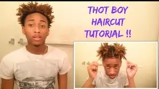 HOW TO: Thot Boy Haircut, Hand Rub Your Hair ! Tutorial