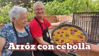 Arroz con cebolla