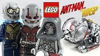 LEGO Ant-Man and the Wasp Quantum Realm Explorers review! 2018 set 76109!