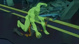 Green Ghost I - All Powers & Fights Scenes | Invincible: Atom Eve