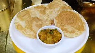 Aloo Matar Puri Recipe 👍