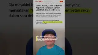 bocah keroa untung 34% dari saham | saham