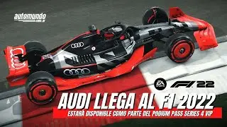 Audi llega al videojuego F1 2022
