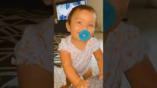 Cute babies with pacifiers #216 #shorts #HilariousBabies