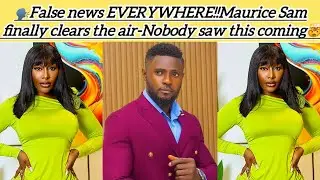 🙆🏻‍♂️”Maurice Sam Gives Shocking Details About His Relationship With Pearl Wats”😳