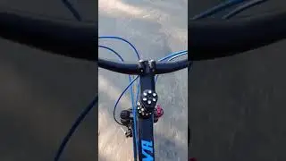 Cycling on the Beautiful Road on a Sunny Weather