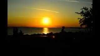 Sunset over Izmir - time lapse