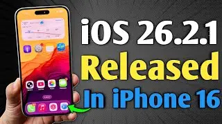 iOS 26.2.1 in iPhone 16