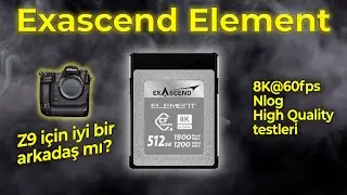 Exascend Element CF Express Type B Hafıza Kartı | Nikon Z9 i&ccedil;in Hafıza Kartı &Ouml;nerisi