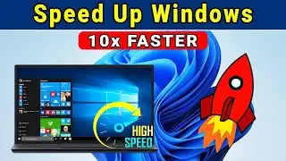How to 🚀 Speed Up Windows 11/10 Instantly (Fix Slow PC 2025 Guide)
