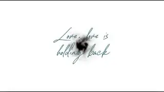 BANKS - Holding Back (Official Lyric Video)