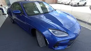 Subaru BRZ (ZD8) WR Blue Pearl 2.4 6AT walkaround exterior and interior (Brunei)