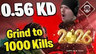10 YEAR ANNIVERSARY SOON | 0.56 KD → 1000 KILLS | Caustic Solo Grind | Apex Legends LIVE