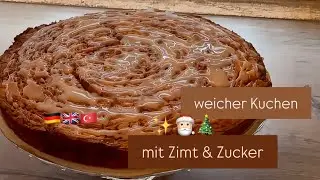 Soft, cosy & full of Christmas vibes - mein Santa’s Christmas Cinnamon Cake 🎄✨