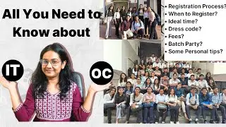 ICAI ITT OC Training Complete Details | Dress Code | Registration | Batch Party l Timings & Fees