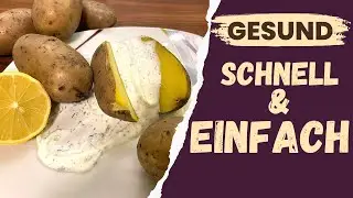 Pellkartoffel und Kräuterquark schnell und einfach selber machen.