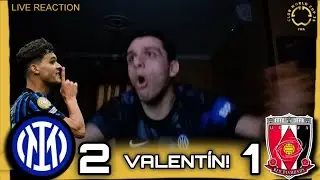 [💎VALENTIN!] INTER 2-1 URAWA RED DIAMOND | LIVE REACTION TIFOSO NEROAZZURRO!⚫️🔵