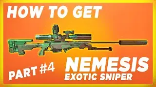 NEMESIS BLUEPRINT and ALL PARTS The Division 2