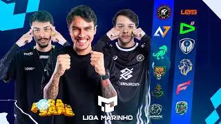 🔴 LIGA MARINHO COM FORA DA SAFE - FINAL DIA 1🔴#freefire #foradasafe