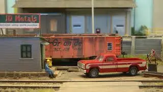 Rail Transport Modeling in Arizona: Industry Switching Layout in HO Scale by Fredy Coenen