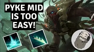 PYKE MID IS EASY! Hanjaro Plays Pyke Mid!!