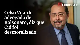 Celso Vilardi, advogado de Bolsonaro, diz que Cid foi desmoralizado