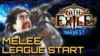How to league start as melee in Path of Exile! [Everything Explained]