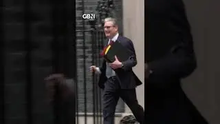Starmer FALLS as he leaves Downing Street